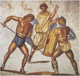 Archivo:Retiarius stabs secutor (color)