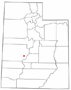 Localización de Meadow, Utah