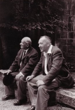 Archivo:Heidegger et j.beaufret 1955