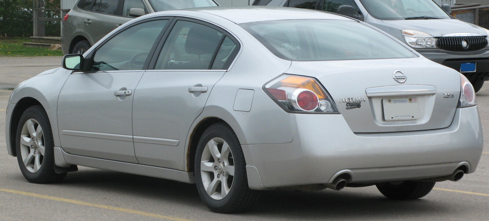Archivo 2008 Nissan Altima 2.5 S, Rear Left