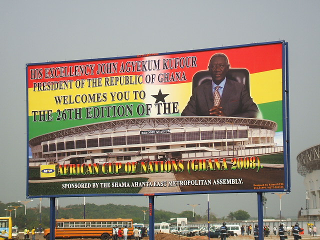 Ghana 2008 Nigeria Vrs Cote d'Ivoire in Sekondi