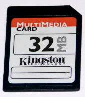 Archivo:Kingston Multi Media Card 32MB front 20040702