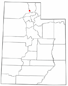 Localización de Mantua, Utah