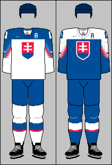 Archivo:Slovakia national ice hockey team jerseys 2021 IHWC