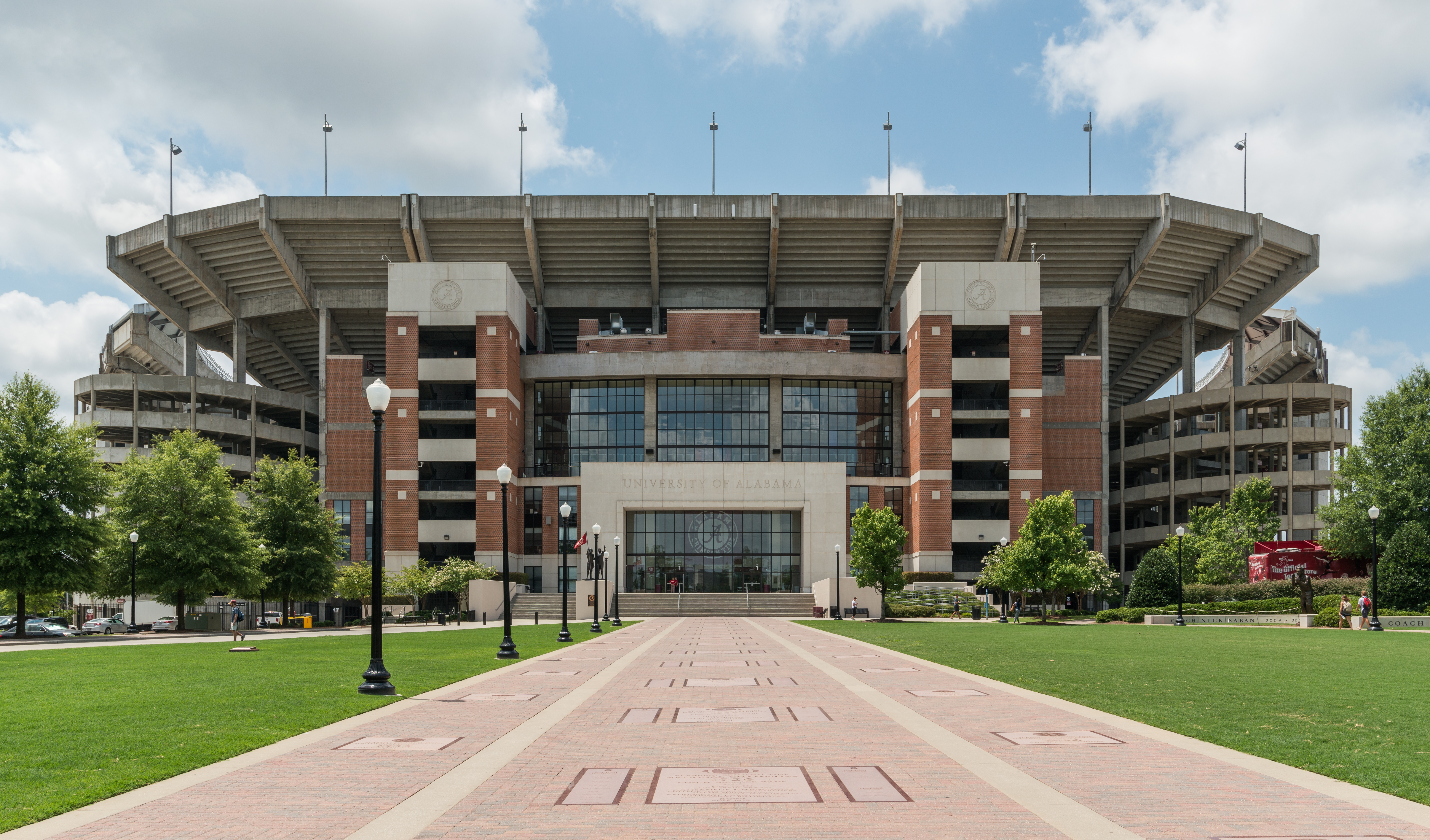Bryant–Denny Stadium, Tuscaloosa AL, North view 20160714 1.jpg