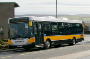 Archivo:Whites Coaches bus, Lerwick, 16 April 2011