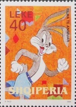 Stamp of Albania - 2004 - Colnect 373702 - Bugs Bunny.jpeg