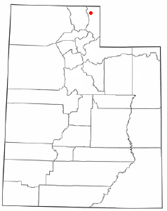 Localización de Laketown, Utah