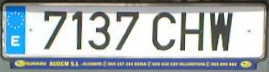 Archivo:ES license plate
