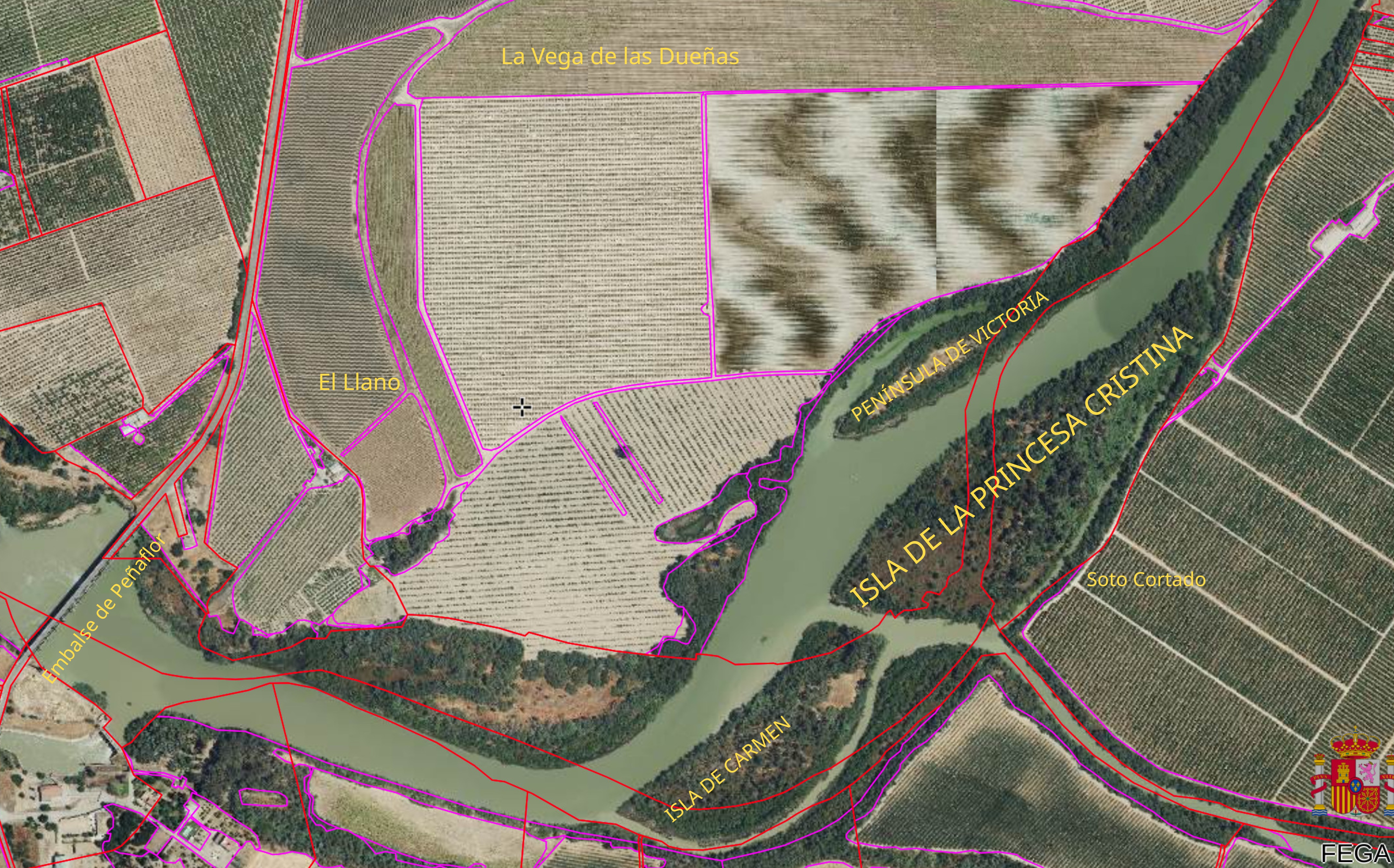 Isla de la princesa Cristina SigPAC