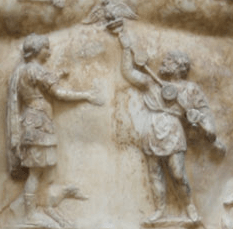 Archivo:Augustus Prima Porta (detail)