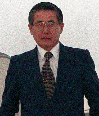 Alberto Fujimori en 1998