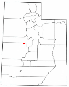 Localización de Lynndyl, Utah