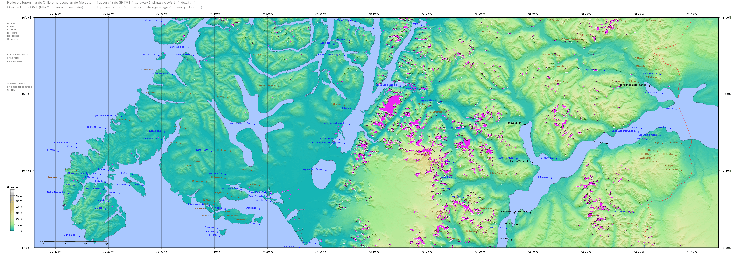 SRTM-W75.80E71.50S47.00N46.00.Chilechico.png