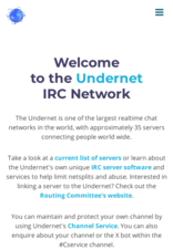 Archivo:Undernet.org website