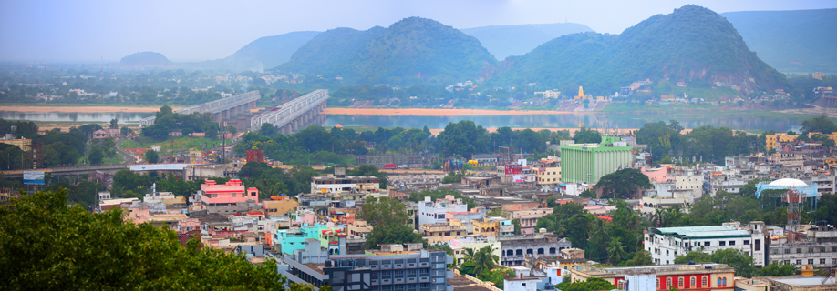 Panorama de Vijayawada