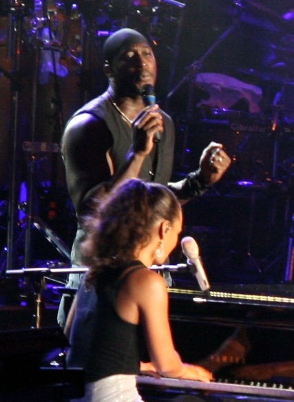 Jermaine Paul y Alicia Keys