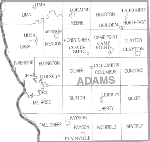 Archivo:Map of Adams County Illinois