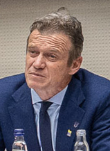 Archivo:Paul Van Tigchelt during Visit of the College of Commissioners Egmont Palace 2024