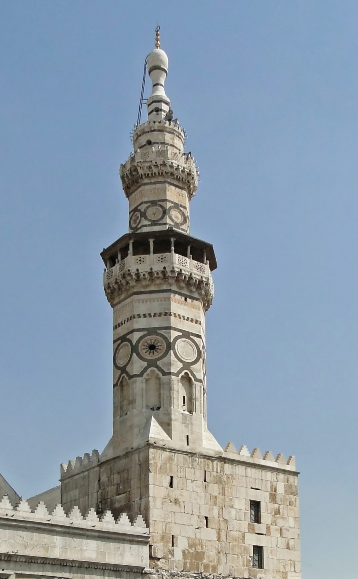 Archivo: Minaret of Qayt Bey, Umayyad Mosque