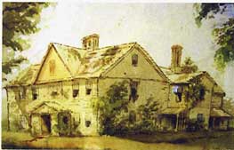 Archivo:May Alcott Nieriker - Orchard House - watercolor - before 1879