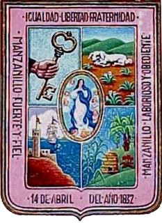 Archivo:Escudo de Armas del Puerto Real de Manzanillo