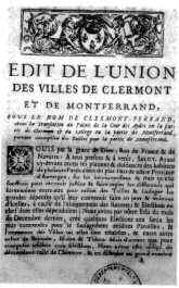 Archivo:Edit d'union Clermont et Montferrand