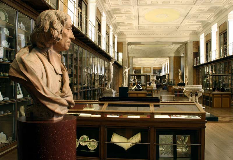 BM; 'MF' RM1 - The King's Library, Enlightenment 1 'Discovering the world in the 18th Century ~ View South