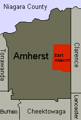 East Amherst Map.png