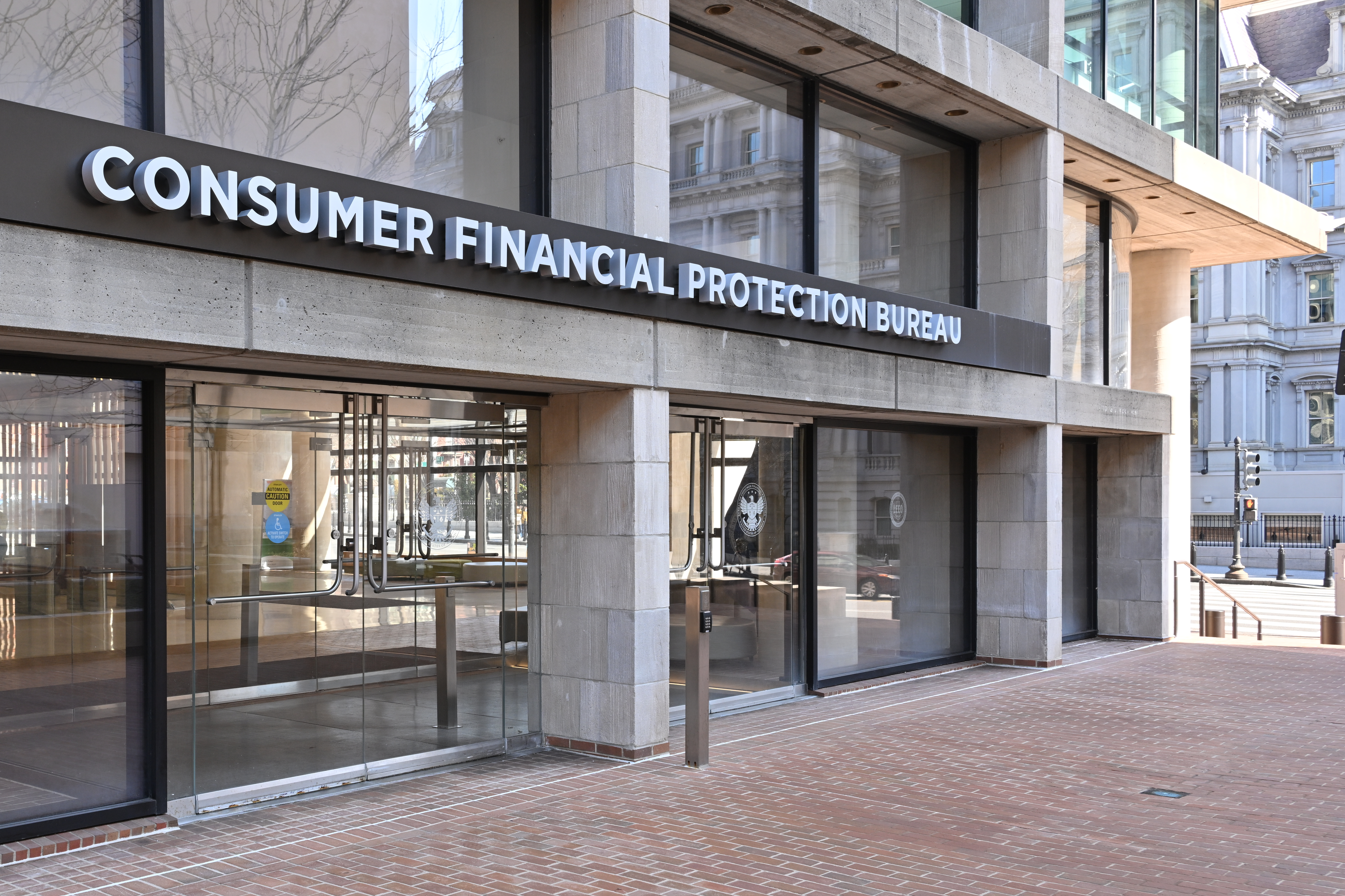 CFPB Consumer Financial Protection Bureau entrance Washington DC 2025-02-10 11-14-45.jpg