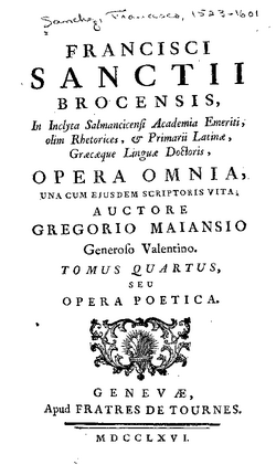 Archivo:Francisco Sánchez de las Brozas (1523-1601) 2