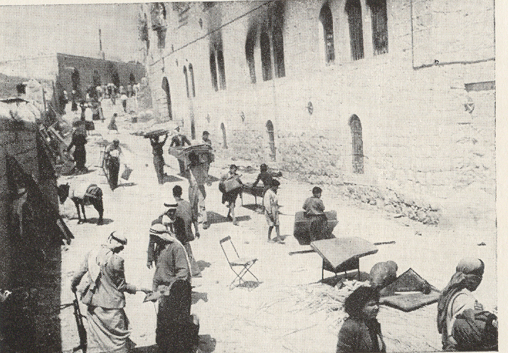 Looting the Jewish Quarter