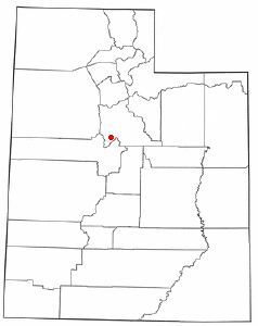 Localización de Goshen, Utah