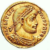 Archivo:Solidus Julian (obverse)