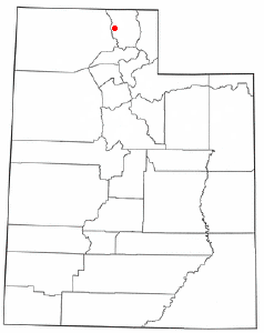 Localización de Mendon, Utah