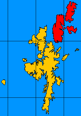 Localización de las islas (en rojo)