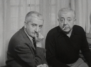 Archivo:Jacques et Pierre Prévert dans le film Mon frère Jacques