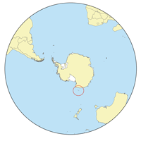 Localización de las islas Balleny