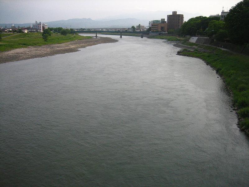 Abukuma River, Fukushima City, Japan.JPG