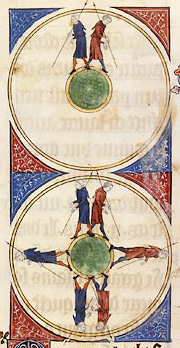 Archivo:Gossuin de Metz - L'image du monde - BNF Fr. 574 fo42 - miniature
