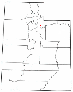 Localización de Oakley, Utah