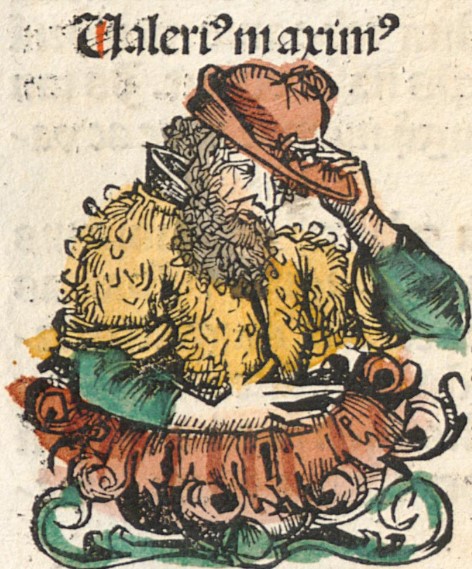 Valère Maxime ; La Chronique de Nuremberg ; p. 259 - f. 93