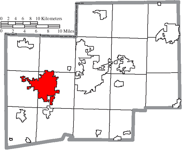 Map of Stark County Ohio Highlighting Massillon City.png