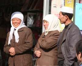 Musulmanes chinos de etnia hui.