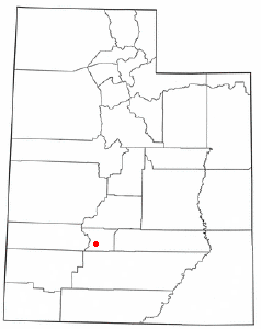 Localización de Junction, Utah