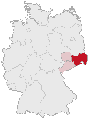 Archivo:Lage des Regierungsbezirkes Dresden in Deutschland