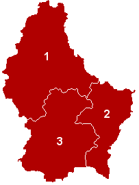 Distritos de Luxemburgo