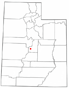 Localización de Fayette, Utah