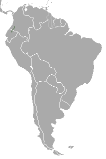 Distribución de la comadreja Colombiana