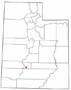Localización de Kingston, Utah